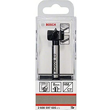 Punte per cerniere in carburo Bosch - Punte artificiali 22 x 90 mm (2608597605) per legno (1/4)