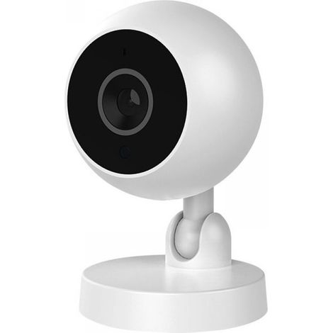 Überwachungskamera – WLAN – Infrarot-Nachtsicht – 360°-Drehung – Für Zuhause, Büro und Außenbereich – 1 Stück (1/5)