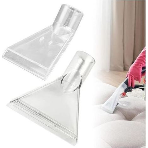 Embout Aspirateur Eau, 2Pcs Différentes Tailles Buse Aspirateur Eau Embout Shampouineuse pour Aspirateur Suceur Aspirateur Buses de Brosse Aspirateur Siège de Voiture Tête Pivotante Aspirateur (1/5)