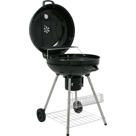 BBQ-Toro barbecue a sfera Birch 57 cm  BBQ barbecue a carbone, carrello barbecue, barbecue rotondo a carbone (1/5)