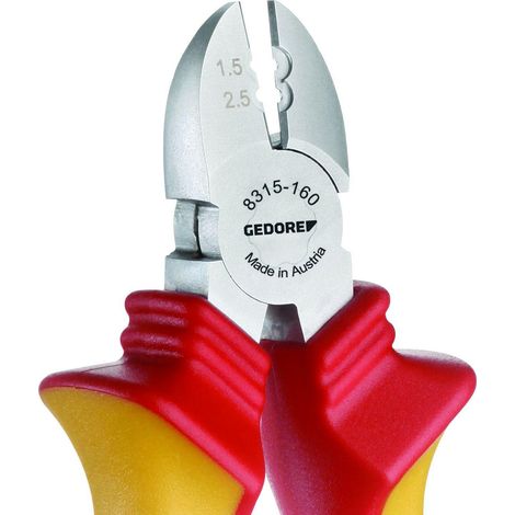 Pince coupante laterale a denuder VDE 160 mm (1/4)
