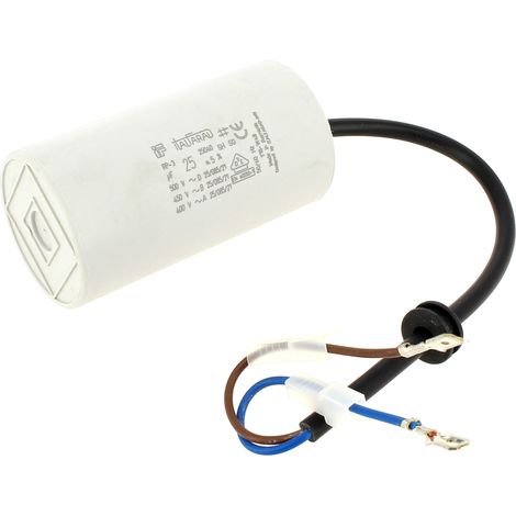 Condensateur 25µF 450V – Accessoire pour nettoyeur haute pression – Compatible avec appareils Ryobi et Mac Allister - 5131005548