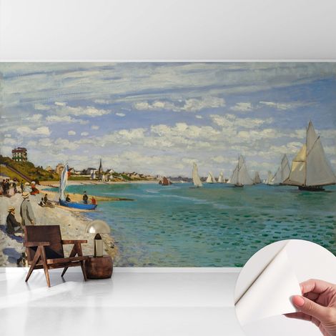 Fotomurale adesivo stickers - murali decorativo - soggiorno moderno - effetto realistico - Paesaggio costiero 416x254 cm (1/5)