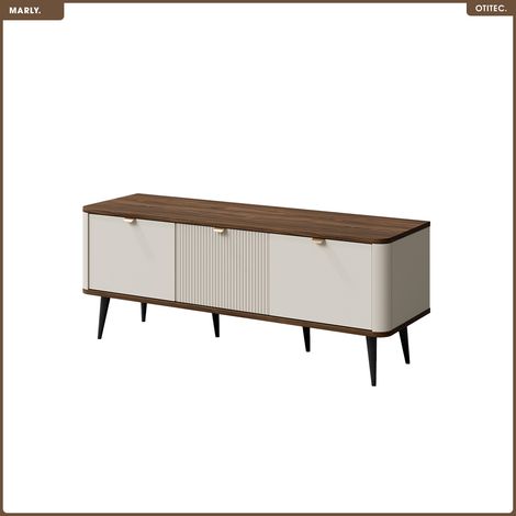 Meuble TV - L.130 x H.52 x P.40 - MARLY (1/4)