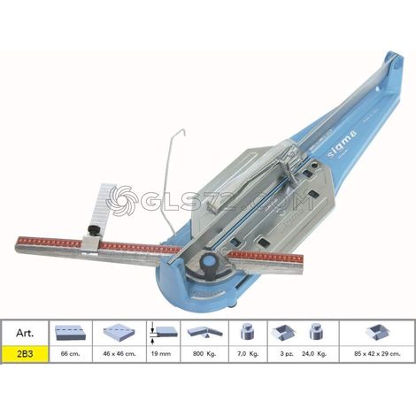 AZULEJO CORTADOR SIGMA 2B3 CM 66 CORTADORA BALDOSAS SERIE TECNICA