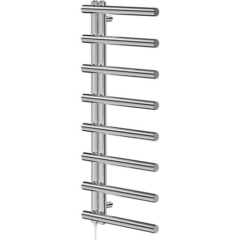 Mason Chrome 1150mm x 500mm Designer Electric Heated Towel Rail (1/5)