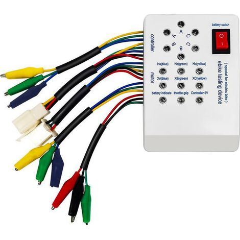 Dispositif de réparation électromobile multifonctionnel, détecteur de Maintenance universel, contrôleur de Hall de moteur sans balais