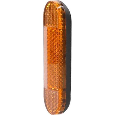 Réflecteur - Tube Sécurité Réfléchissant - Pour Scooter Électrique - 4 Pièces - Jaune - 2 x 7 x 3 cm (1/5)