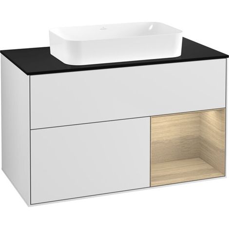 Villeroy & Boch G662PCMT Meuble sous-lavabo Finion G66 (1/2)