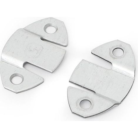 HERRAJES ALK placa enganche modulos ovalado 42x26 , 0CIENTOS (1/2)