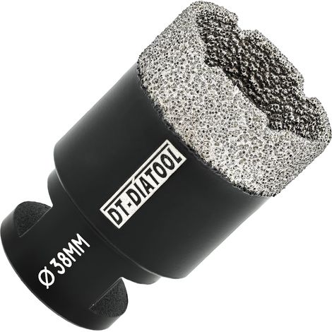 Foret Diamant 38mm Scie Cloche pour Forage à Sec Carrelage Porcelaine Marbre Céramique Granit (1/5)