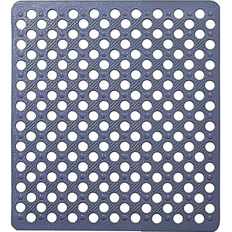 Tapis de bain extra large antidérapant, anti-chute, doux au toucher, 50 x 50 cm (1/4)
