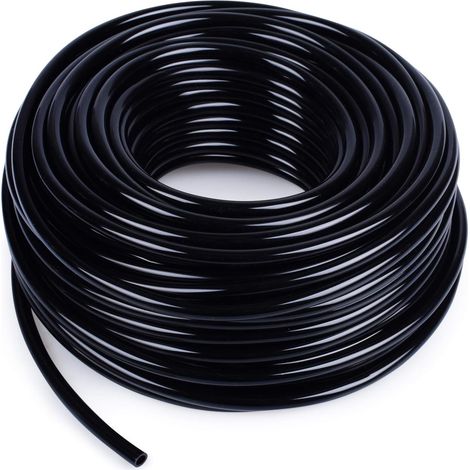 Tuyau de distribution pour irrigation goutte à goutte 4/7 mm, rouleau 30 m, tube micro-irrigation jardin (1/5)