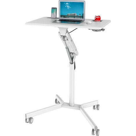 Sitz-/Stehtisch STAND VM-SU I weiß hjh OFFICE (1/5)