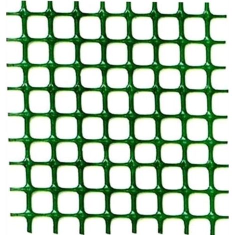 RETE QUADRA PVC VERDE cm.100 mm10x10
