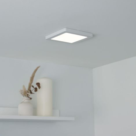 CCT LED Ein-Aufbaustrahler eckig weiss 3000/4000/6000K - Ausführung: 6W 140x140mm (1/5)