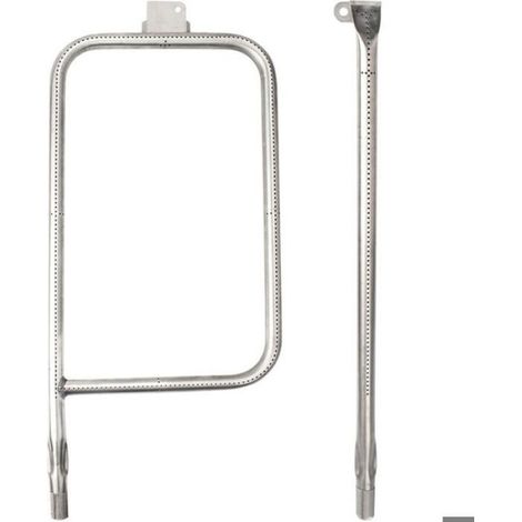 Brûleur - Acier Inoxydable - Pour Barbecue Gaz Weber Q300 Q320 Q3000 Q3100 Q3200 - Remplace Référence 65032 - 1 Pièce (1/5)