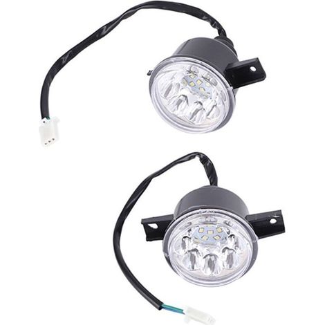 2 pièces de ampoules LED 12V pour phare avant gauche/droit, ATV, 150cc, 250cc,de DEBUNS (1/4)