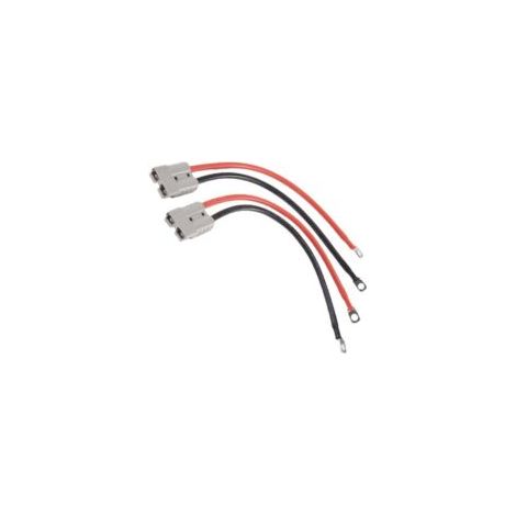 Bardusch-Kit Connecteur Anderson 50A Câble Batterie 8 AWG 30 cm Connecteur Rapide Étanche pour Batterie au Lithium