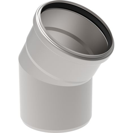 BLÜCHER EuroPipe 30Gr.Rohrbogen 1.4301, 125 mm