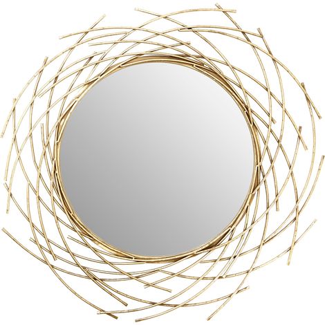 Premier Housewares Farran Sunburst Wall Mirror (1/4)
