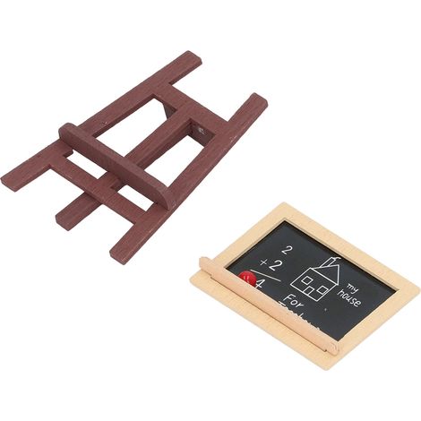 Ensemble de 10 panneaux de peinture miniatures avec chevalet, panneaux réalistes et magnifiques pour maisons de poupées aux échelles 1:12 et 1:6. (1/5)