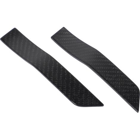 Enjoliveurs de plaque de clignotant latéral en fibre de carbone brillante résistante aux UV et à l'usure, de remplacement pour Subaru WRX STI 2015 à 2021 (1/5)