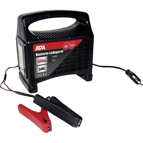 Chargeur de batterie APA 16625, 12V, 6A (1/4)