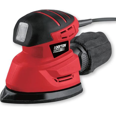 DEKTON PALM SANDER 130W DETAIL MOUSE WOOD SANDER ORBITAL SANDING ELECTRIC 630015