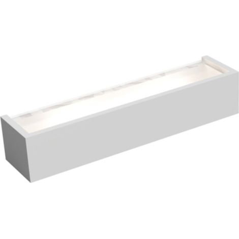 Applique gesso lampadari bartalini idrapoel 528 e14 led verniciabile moderno