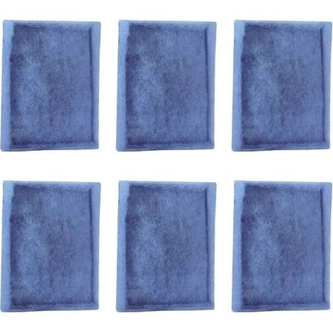 Lot de 6 filtres de remplacement , compatibles avec les filtres d'aquarium Aqua-Tech EZ-Change 3 , compatibles avec les filtres électriques Aqua-Tech 20-40 et 30-60 (1/4)
