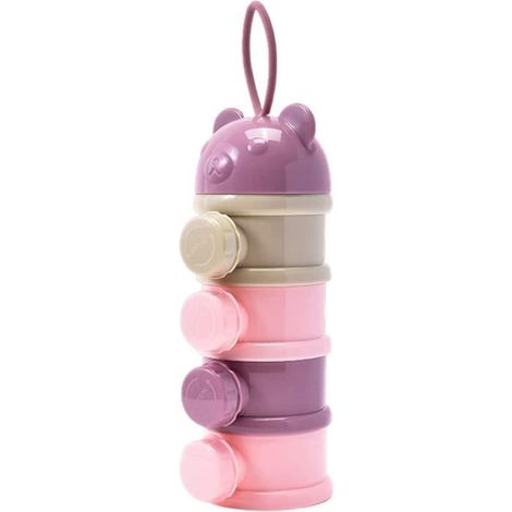 Doseur De Lait - Distributeur Bébé - Boîte Doseuse de Lait en Poudre - Bébé Poudre de Lait de Fo (1/4)
