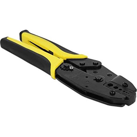 Pinza crimpatrice Delock 90295 6 misure ergonomica robusta (1/3)