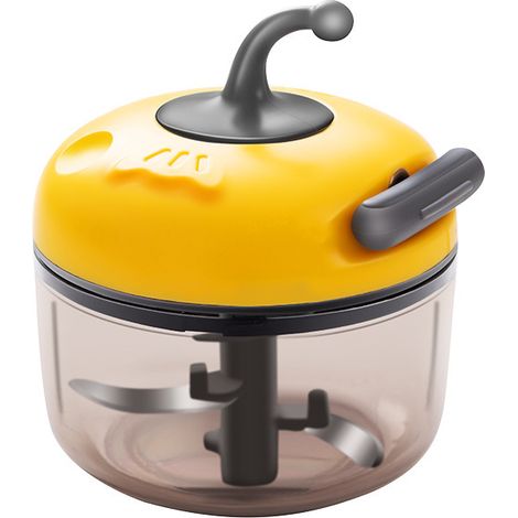 Presse ail manuel domestique pour hacher ail et gingembre accessoire de cuisine pratique pour preparation culinaire rapide (1/5)