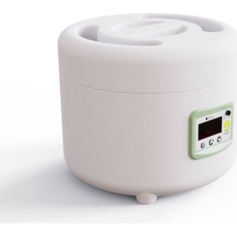 Handventilator, verbesserter persönlicher kleiner Handventilator, wiederaufladbar, tragbar, 3 Geschwindigkeiten, Mini-USB, leistungsstarker Ventilator für den Außenbereich (1/4)