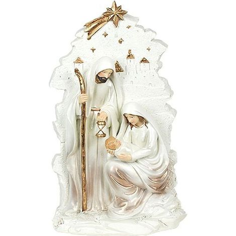 Statuette Nativité sous l'étoile du Berger 23 cm