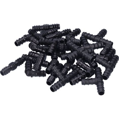 32-teiliges T-Stück-Set für Tropfbewässerung, 1/2-Zoll-Schläuche, Garten- und Gewächshausbewässerungssystem (1/5)