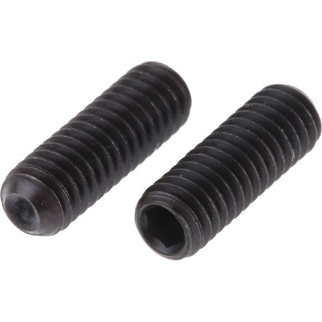 Vis sans tête, M4 x 12mm, tête Jeu de douilles hexagonales, en Acier Vis sans tête ( Prix pour Boîte de 100 )