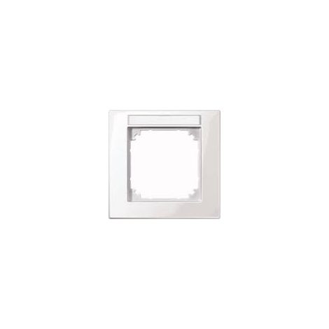Accesorio marco Merten m-plan 514119 etiquetable blanco