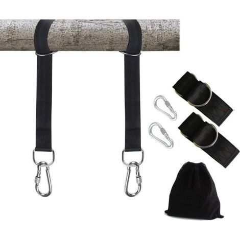Kit de suspension pour balançoire supportant jusqu'à 30 kg, installation facile et rapide