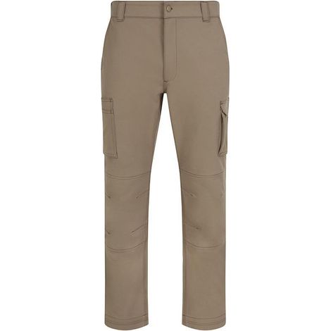 pantalón de trabajo multibolsillos arrow. sarga. slim fit - velilla talla s talla s