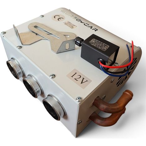 Chauffe-eau universel blanc greg-CAR 4,3 kW 12 V 3 prises (1/5)