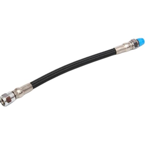 Flexible Diving Regulator Hose, High Pressure Regulator Hose, Braided Nylon Sheath, Wear-Resistant and Flexible Bend for Easy Passage, 22.5 cm, style to 2 (1/5)