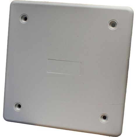 Coperchio per cassette di derivazione da incasso, 92x92 mm, ideale per protezione e copertura di impianti elettrici, PT01