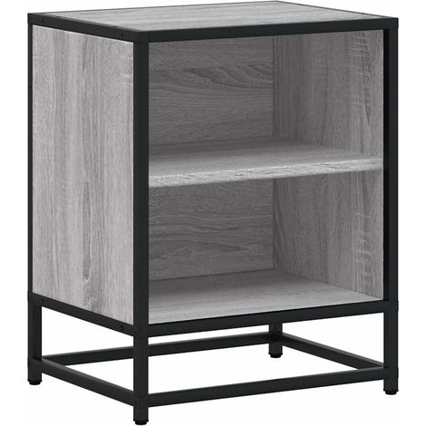 Maison Exclusive - Nachttisch Grau Sonoma 40x31x50 cm Holzwerksto