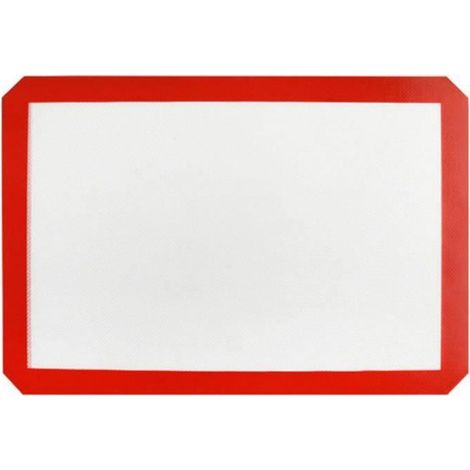 Tapis De Cuisson - Silicone Alimentaire - Résistant À -40 °C À 230 °C - Antidérapant - Pour Four Et Micro-ondes - 60 X 40 Cm