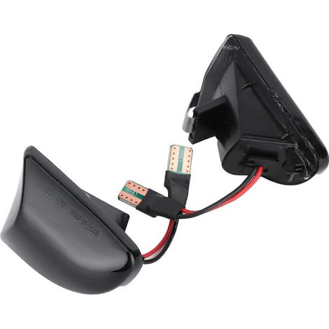 Stück LED-Seitenmarkierungsleuchten mit Blinkerfunktion, passend für Mercedes-Benz Smart (2007–2014), getönt