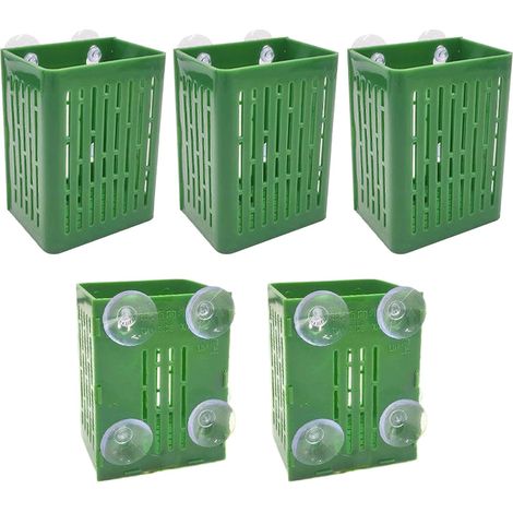 für Aquarium Packung mit 5 schwimmenden Saugnäpfen Halterung