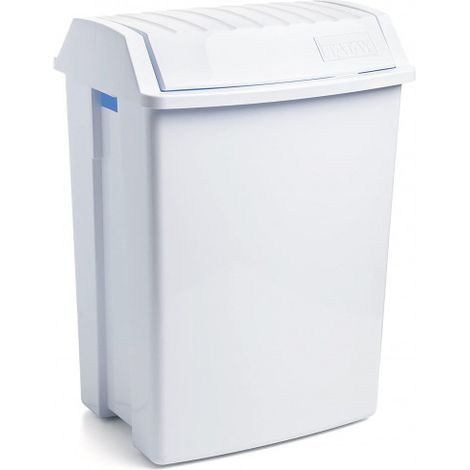 POUBELLE BASCULANTE BLANCHE