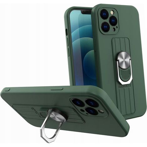 Cover posteriore per Samsung Galaxy A32 4G verde + vetro 9H (1/5)